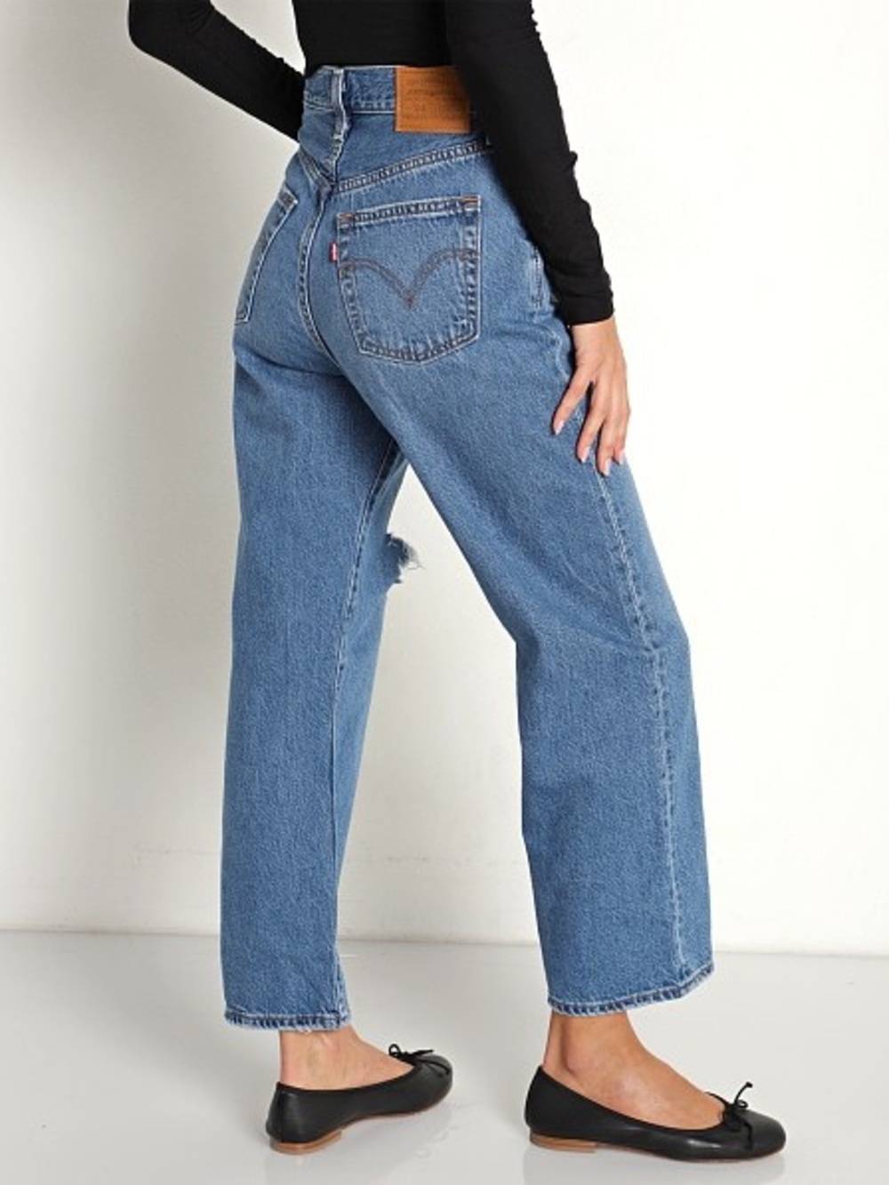 LEVI’S Ribcage Straight Ankle Noe High Jeans Size 4 | 26 - Picture 4 of 13